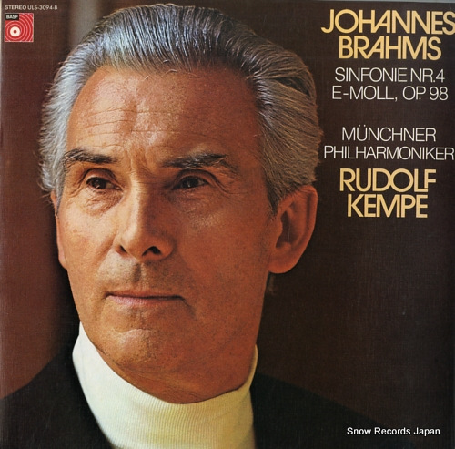 KEMPE, RUDOLF brahms; simfonie nr.4 e-moll op.98 ULS-3094-B