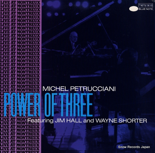 PETRUCCIANI, MICHEL power of three BT-85133