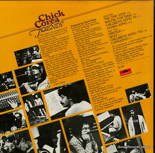 COREA, CHICK friends MPF1191