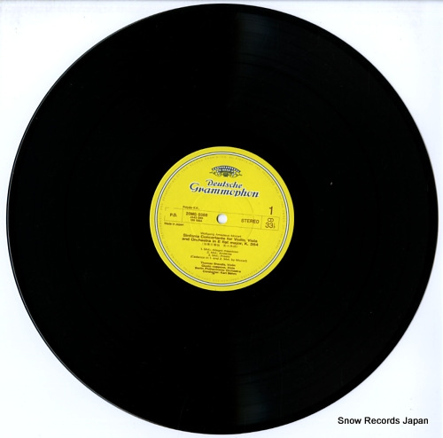 BOHM, KARL mozart; simfonia concertanti k.297b & k.364 20MG0388