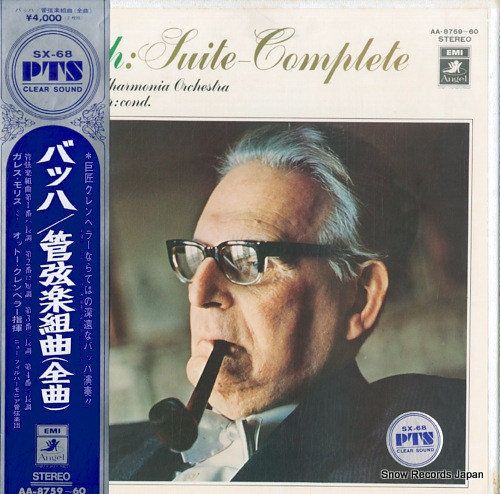 KLEMPERER, OTTO bach; suite complete AA-8759-60