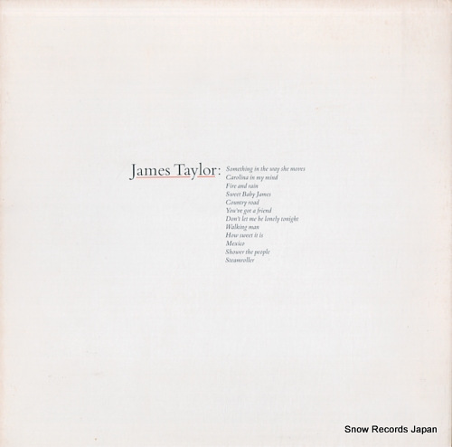TAYLOR, JAMES greatest hits BSK3113