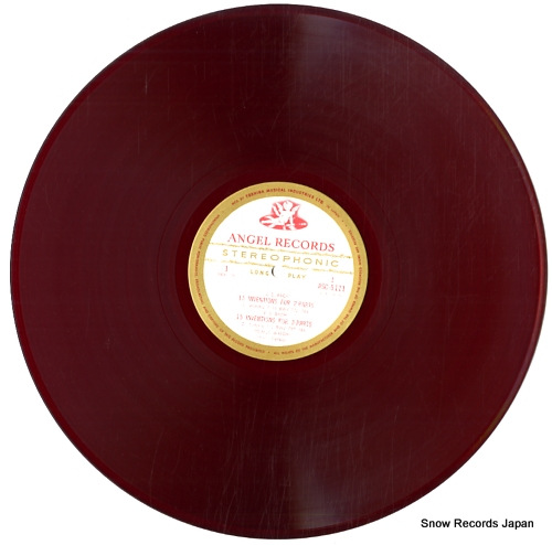 WALCHA, HELMUT bach; 15 inventions for 2 & for 3 parts ASC5111