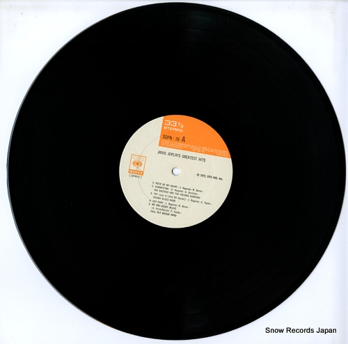 JOPLIN, JANIS greatest hits SOPN76