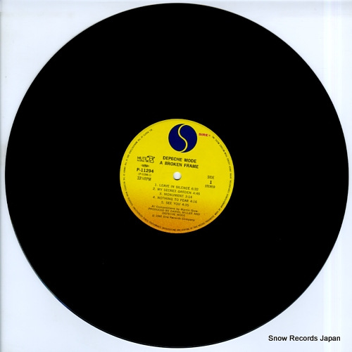 DEPECHE MODE a broken frame P-11294