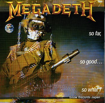 MEGADETH so far so good so what RP28-5579