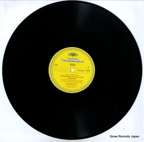 KARAJAN, HERBERT VON beethoven; symphony no.6 