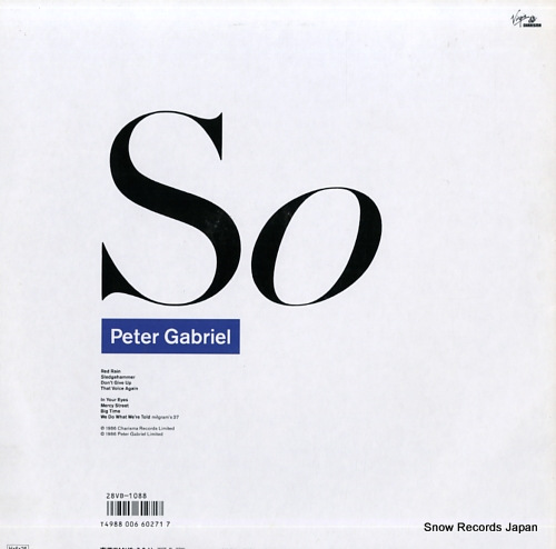 GABRIEL, PETER so 28VB-1088