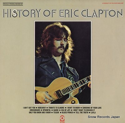 CLAPTON, ERIC history of eric clapton SD2-803