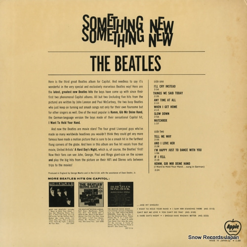 BEATLES, THE something new AP-80033