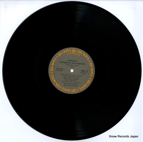MEHTA, ZUBIN ravel; pictures at an exhibition 25AC842 - disc