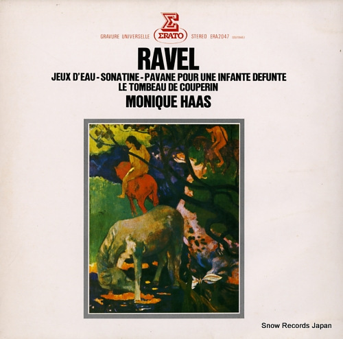 HAAS, MONIQUE ravel; jeux d'eau ERA-2047