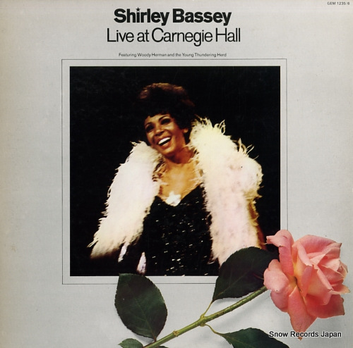 BASSEY, SHIRLEY live at carnegie hall GEM1235/6