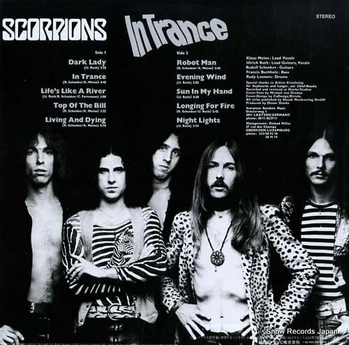 SCORPIONS in trance RPL-3033