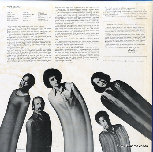 WEATHER REPORT weather report 25AP941