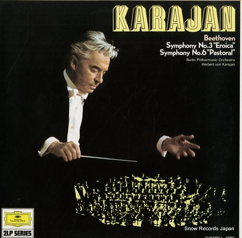KARAJAN, HERBERT VON beethoven; symphony no.3 