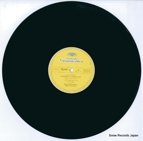 BOHM, KARL beethoven; symphonie no.4 in b flat major,op.60 MG2424