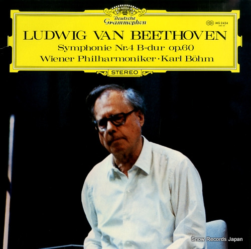 BOHM, KARL beethoven; symphonie no.4 in b flat major,op.60 MG2424