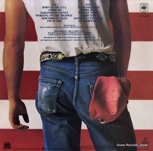 SPRINGSTEEN, BRUCE born in the u.s.a. CBS86304