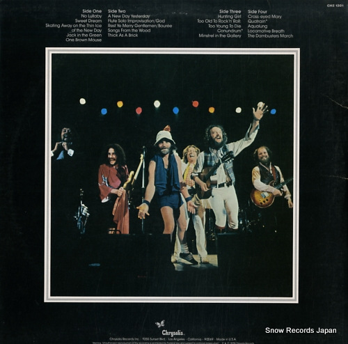 JETHRO TULL jethro tull live - bursting out CH21201