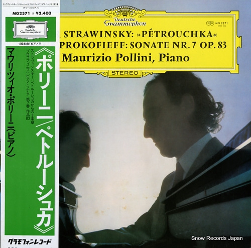 POLLINI, MAURIZIO stravinsky; petrouchka MG2371
