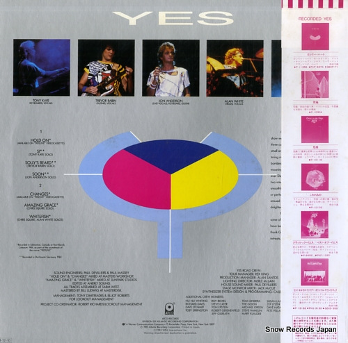 YES 9012 live the solos P-6224