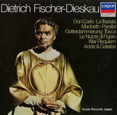 FISCHER-DIESKAU, DIETRICH dietrich fischer-dieskau GRV7