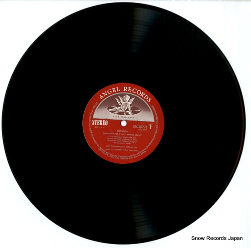 KARAJAN, HERBERT VON beethoven; symphony no.5 & dvorak; from new world EAC-30278