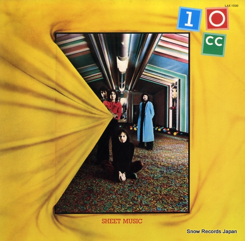 10CC sheet music LAX1030