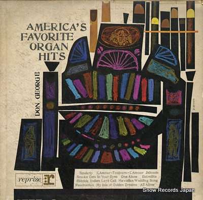 GEORGE, DON america's favorite organ hits R9-6008