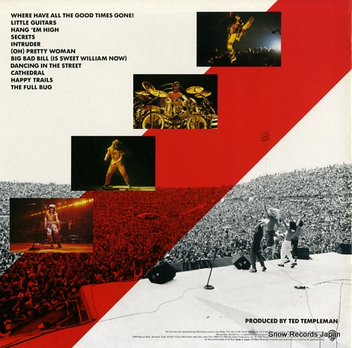 VAN HALEN diver down P-11189