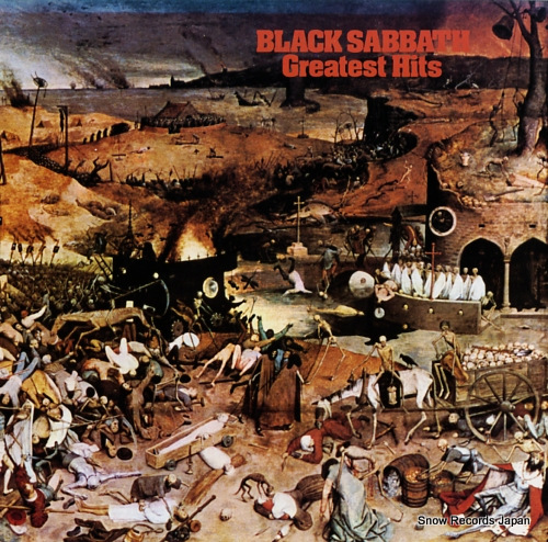 BLACK SABBATH greatest hits SP18-5016