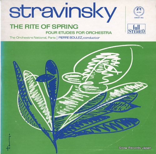 BOULEZ, PIERRE stravinsky; the rite of spring SM-2324