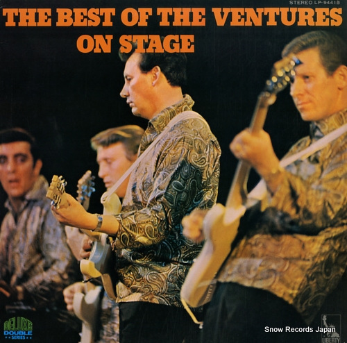 VENTURES, THE the best of the ventures on stage LP-9441B
