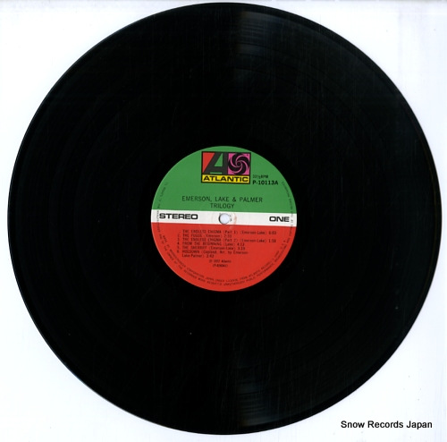 EMERSON, LAKE AND PALMER trilogy P-10113A
