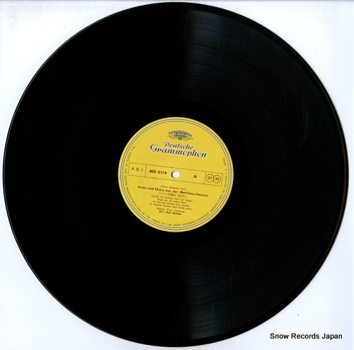 RICHTER, KARL bach; matthaus-passion MG-2119