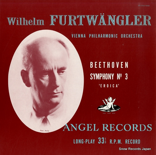 FURTWANGLER, WILHELM beethoven; symphony no.3 