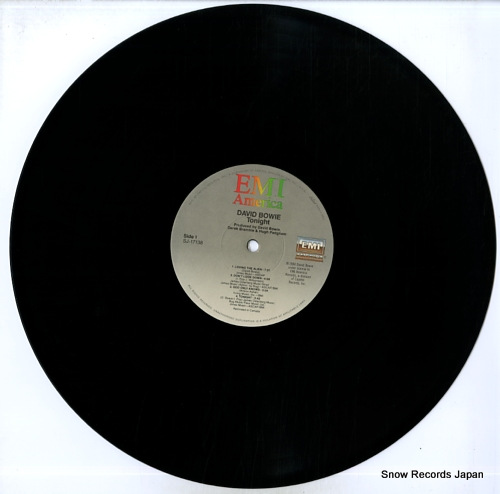 BOWIE, DAVID tonight SJ-17138