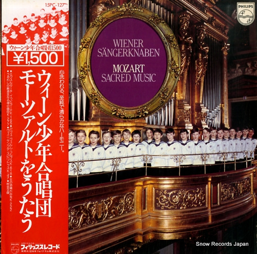 WIENER SANGERKNABEN mozart; sacred music 15PC-127