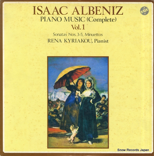 KYRIAKOU, RENA albeniz; piano music (complete) vol.1 H-4535V