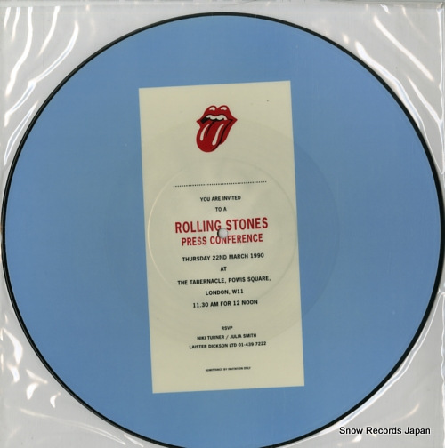 󥰡ȡ rolling stones urban jungle press conference - london 22.3.90p. 220390-P