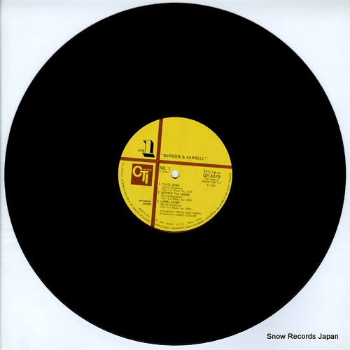 BENSON, GEORGE benson & farrell GP3079