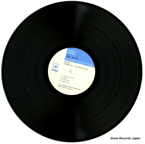 WALTER, BRUNO beethoven; symphonies nos.7 & 8 SOCL1074