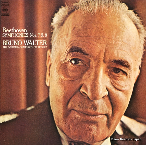 WALTER, BRUNO beethoven; symphonies nos.7 & 8 SOCL1074