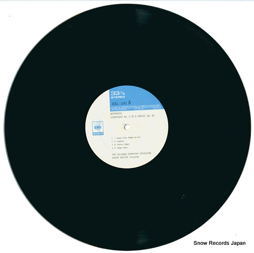 WALTER, BRUNO beethoven; symphonies nos.2 & 4 SOCL1042