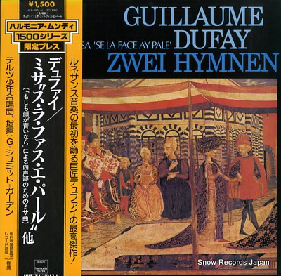 TOLZER KNABENCHOR dufay; missa sela face ay pale zu 4 stimmen ULS-3201-H