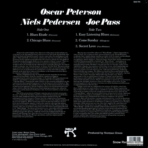 PETERSON, OSCAR the trio 2310701