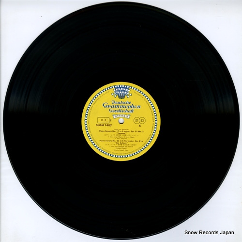 KEMPFF, WILHELM beethoven; piano sonata no.17 
