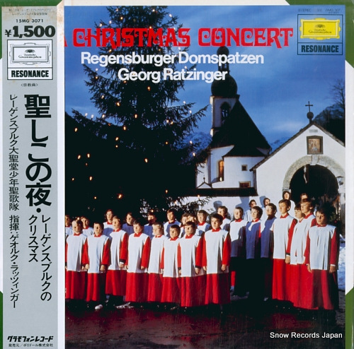 REGENSBURGER DOMSPATZEN christmas concert 15MG3071 - front cover