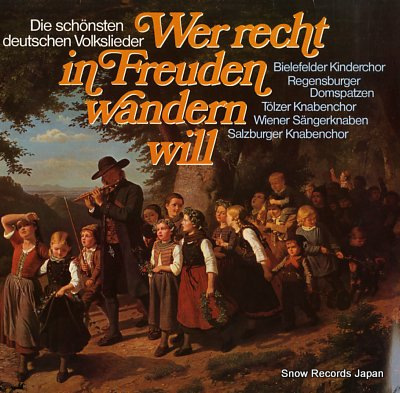 V/A wer recht in freuden wandern will 200044-315